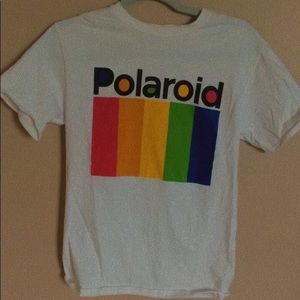 Polaroid White Tee